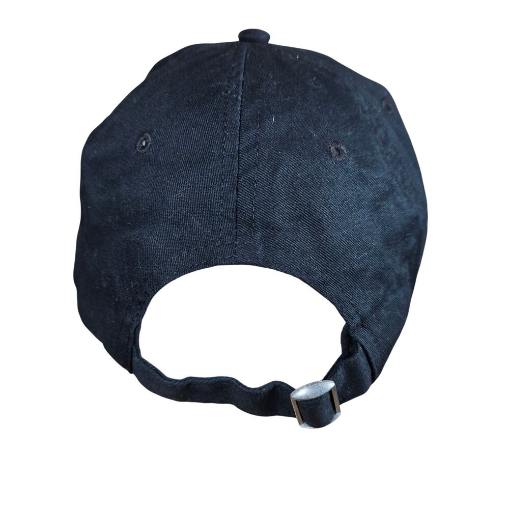 Friends Central Perk Spellout Logo Baseball Hat Cap Black Gray Adjustable Strap - Picture 3 of 7